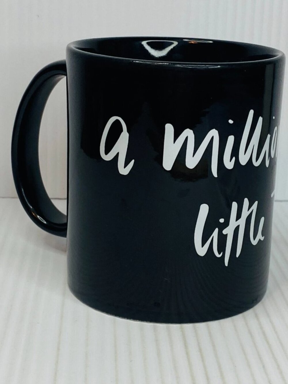 A Million Little Things ABC Studio Shop Coffee Mug Black Ceramic